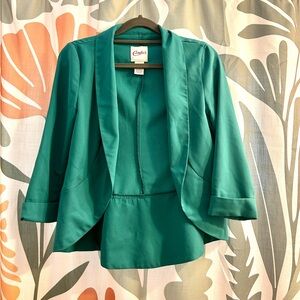Candie's Teal Women's Blazer - XS
